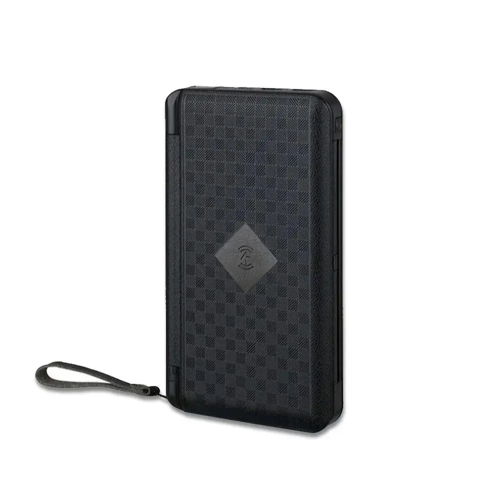 - Solar Power Bank Portable with Wireless Charging 20000mAh