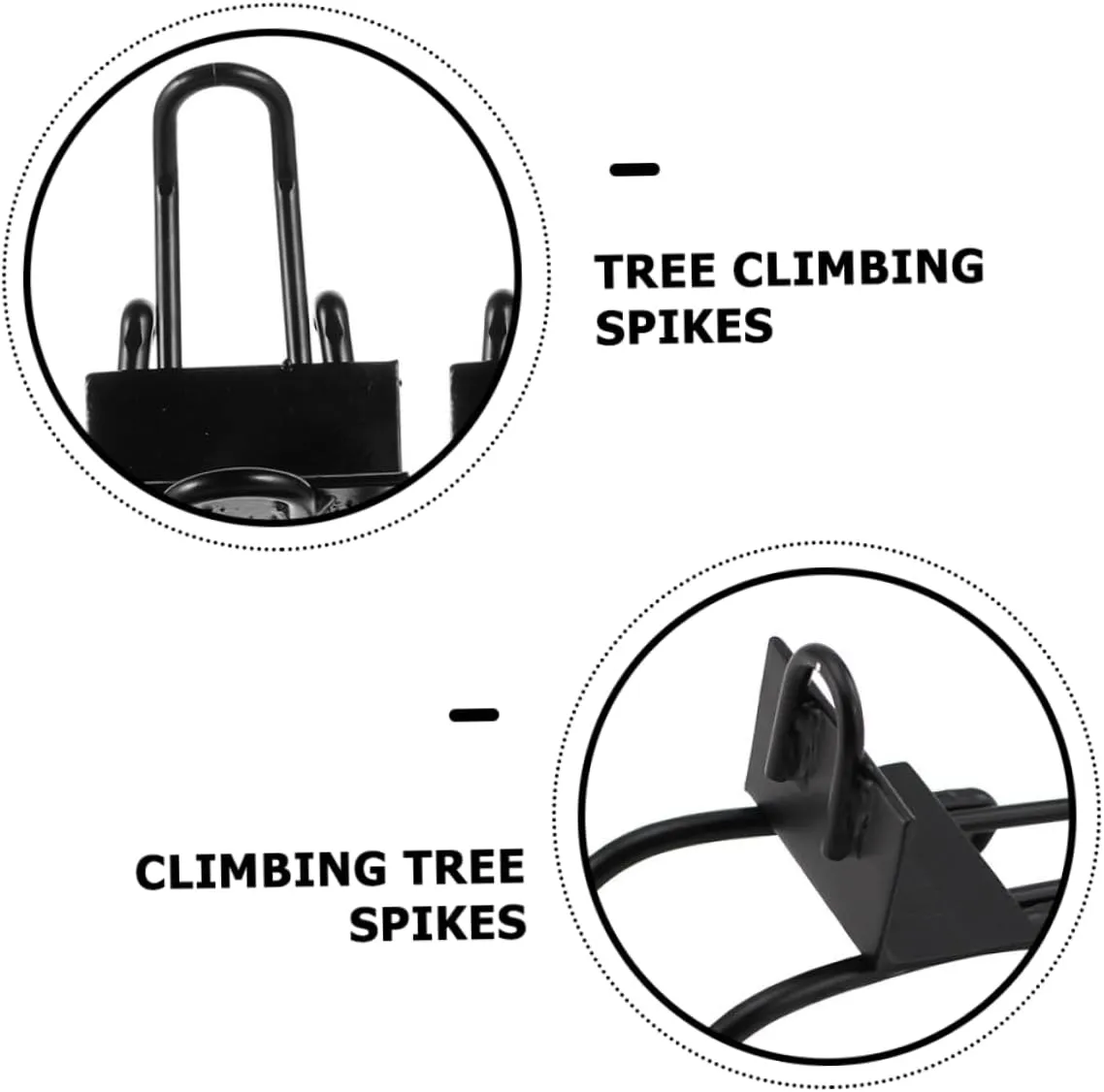1 Pair Tree Climbing Tool Carbon Steel Multifunction Set