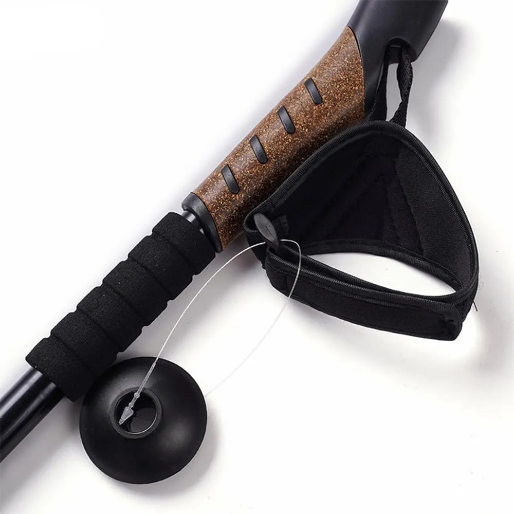 1 Pair Trekking Poles Nordic Walking Hiking Sticks Telescoping Adjustable Anti-Shock Trekking Poles