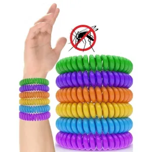 10-Pack Mosquito Repellent Bracelet