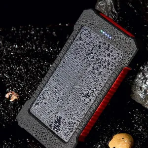 10000MAH WATERPROOF SOLAR POWER BANK