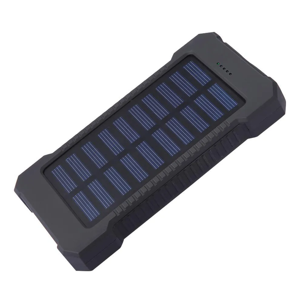 10000MAH WATERPROOF SOLAR POWER BANK
