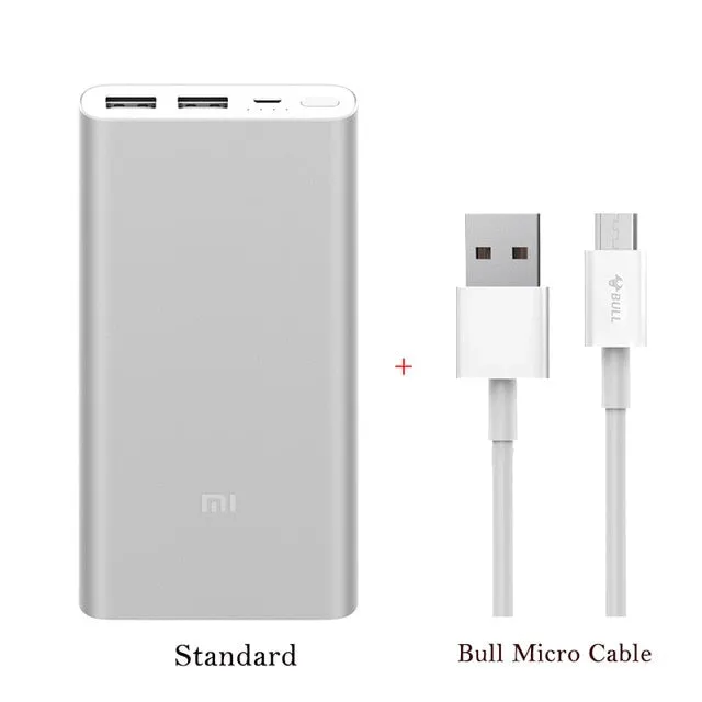 10000mAh Xiaomi Mi Power Bank 2 External Battery Bank