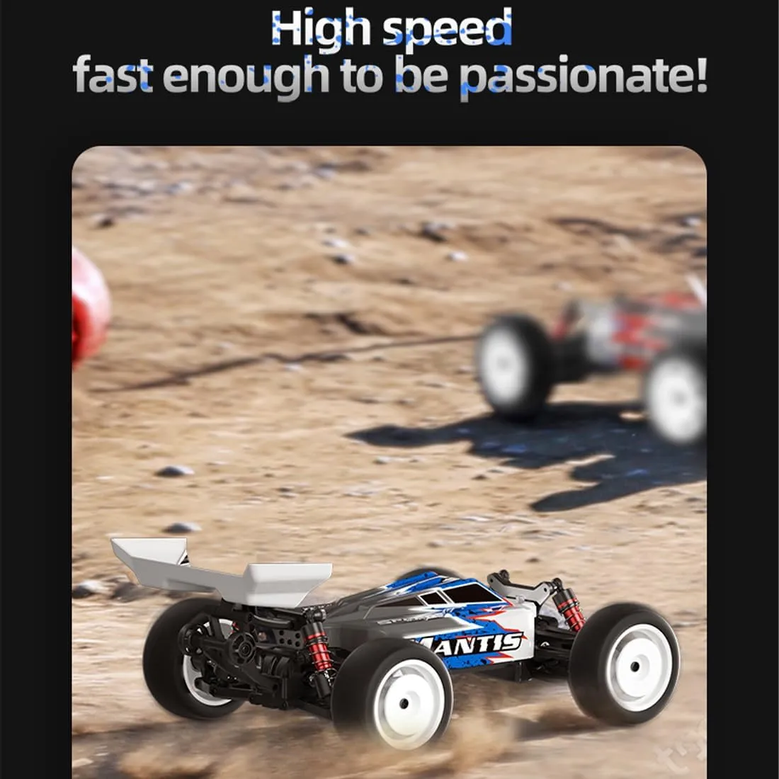 1/10 Scale Off-Road RC Drift Truck, 2.4G 4WD High-Speed RC Rock Crawler, All-Terrain Off-Road Climbing Car for Enthusiasts - 3Battery