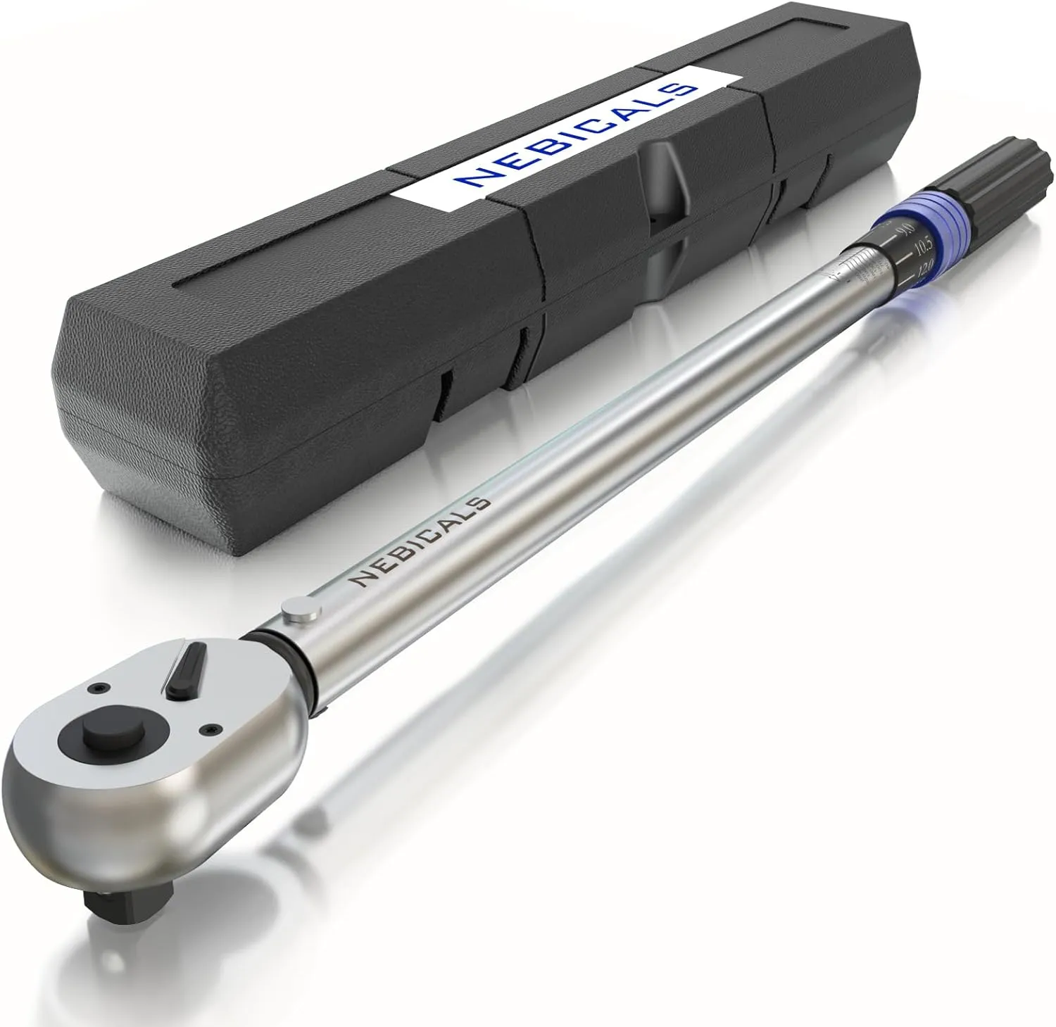 1/2 Inch Torque Wrench 25-250 ft-lb / 33.75-337.5N.M / 90 Teeth/Heavy Duty/Professional/Dual Direction / / Cr-Mo/Garage Car/Motorcycle/Spark Plug/Wheel/Oil change