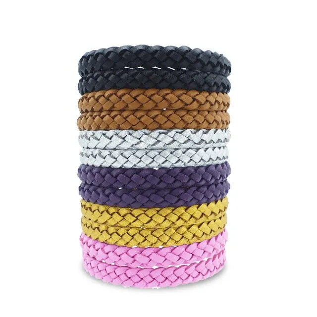12 Pack Eco Friendly Anti Mosquito Wristband Mosquito Insect Bugs Repellent Bracelet Safe For Children Home Outdoor Pest Reject