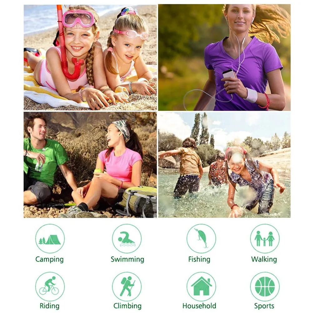 12 Pack Eco Friendly Anti Mosquito Wristband Mosquito Insect Bugs Repellent Bracelet Safe For Children Home Outdoor Pest Reject