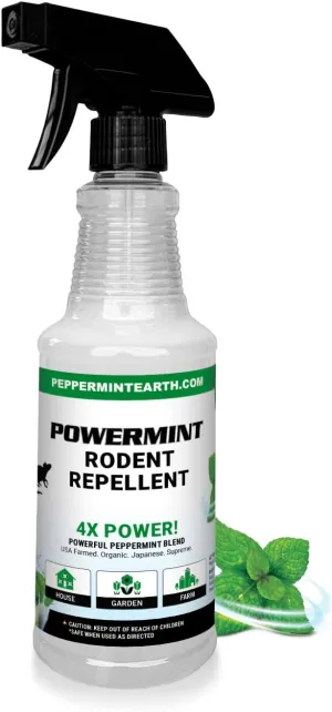 16 Oz Peppermint Oil Rodent Repellent Spray