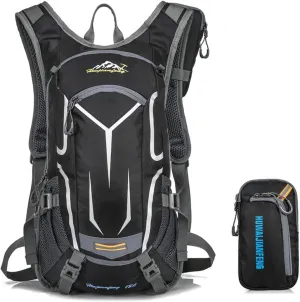 18L Cycling Rucksack Lightweight Bike Backpack Running Daypack for Fitness Hiking Climbing Camping Skiing Biking Trekking