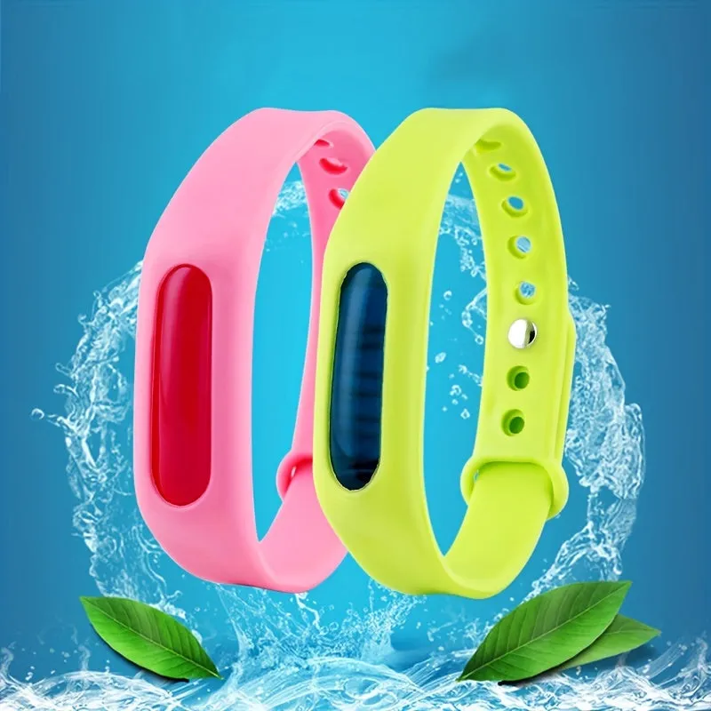 1pc Plant Essential Oil Mosquito Repellent Bracelet