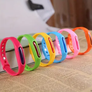 1pc Plant Essential Oil Mosquito Repellent Bracelet