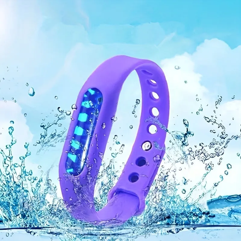1pc Plant Essential Oil Mosquito Repellent Bracelet