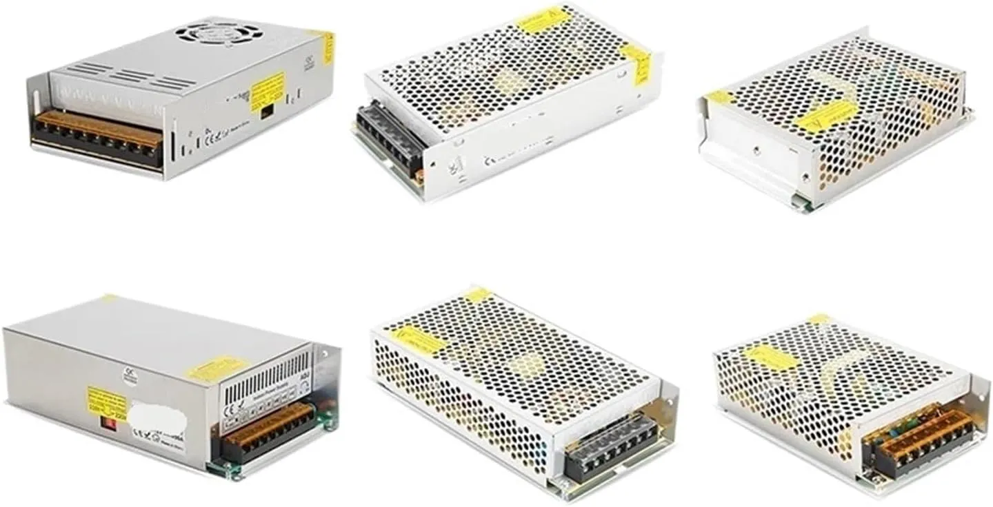 1PCS DC 12V 24V 36V 48V 60V Switching Power Supply 72W 120W 150W 200W 240W Transformer LED Drive Power Adapter(9V-200W)