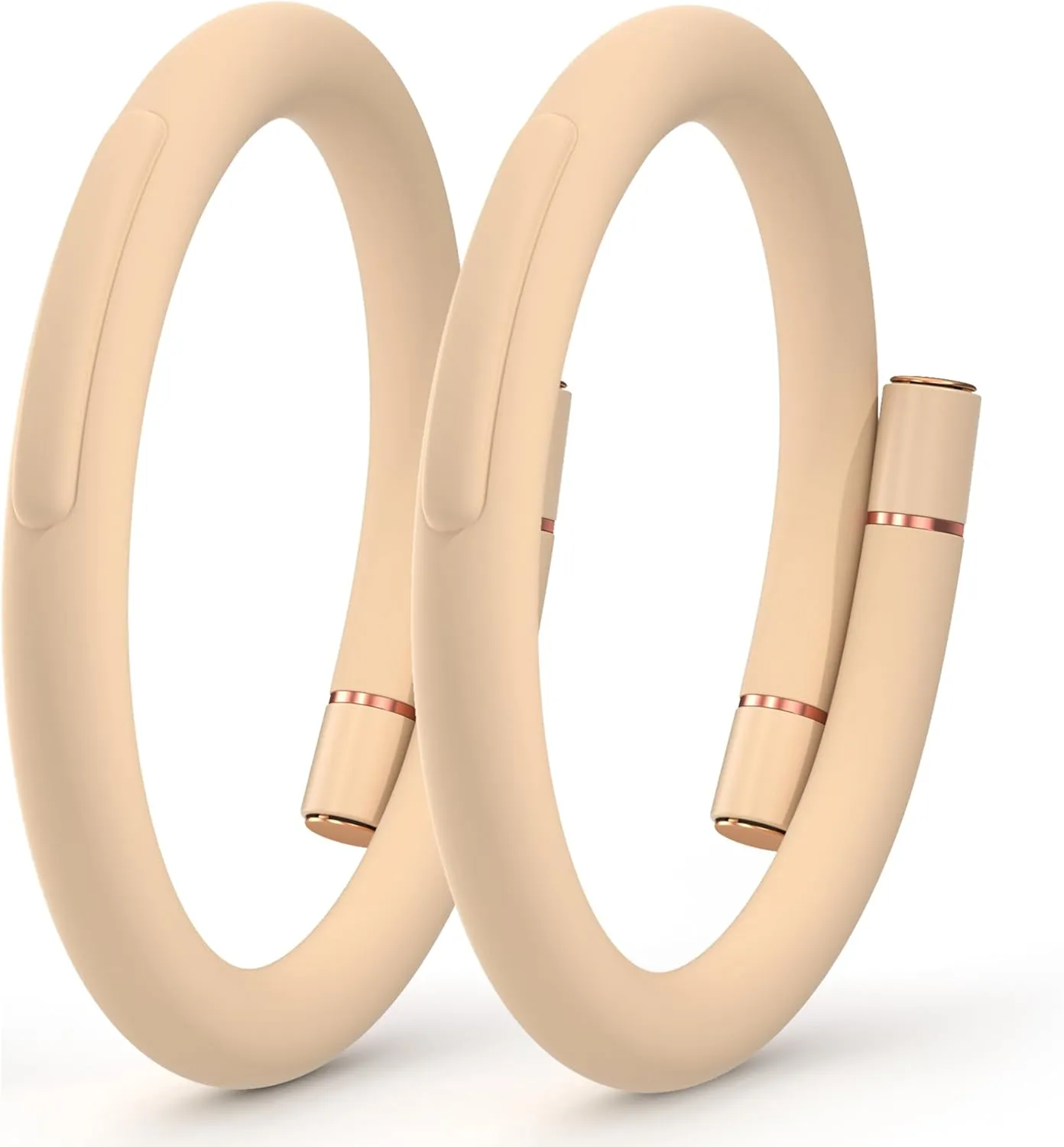 2 Pack Mosquito Repellent Bracelets, Insect & Pest Repellent Wristbands for Adults and Kids, DEET Free, Mosquito Repellent Bands Outdoor Patio Pink