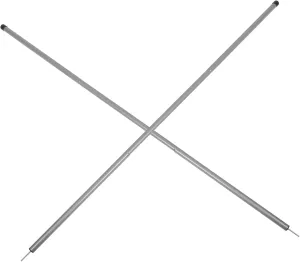 2 Sets Iron Canopy Poles Adjustable Tent Support Rods for Tarp Versatile Camping Accessories for Outdoor Activities Reliable and Elegant Design for Stability