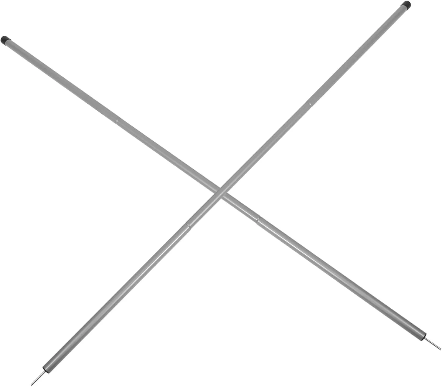 2 Sets Iron Canopy Poles Adjustable Tent Support Rods for Tarp Versatile Camping Accessories for Outdoor Activities Reliable and Elegant Design for Stability