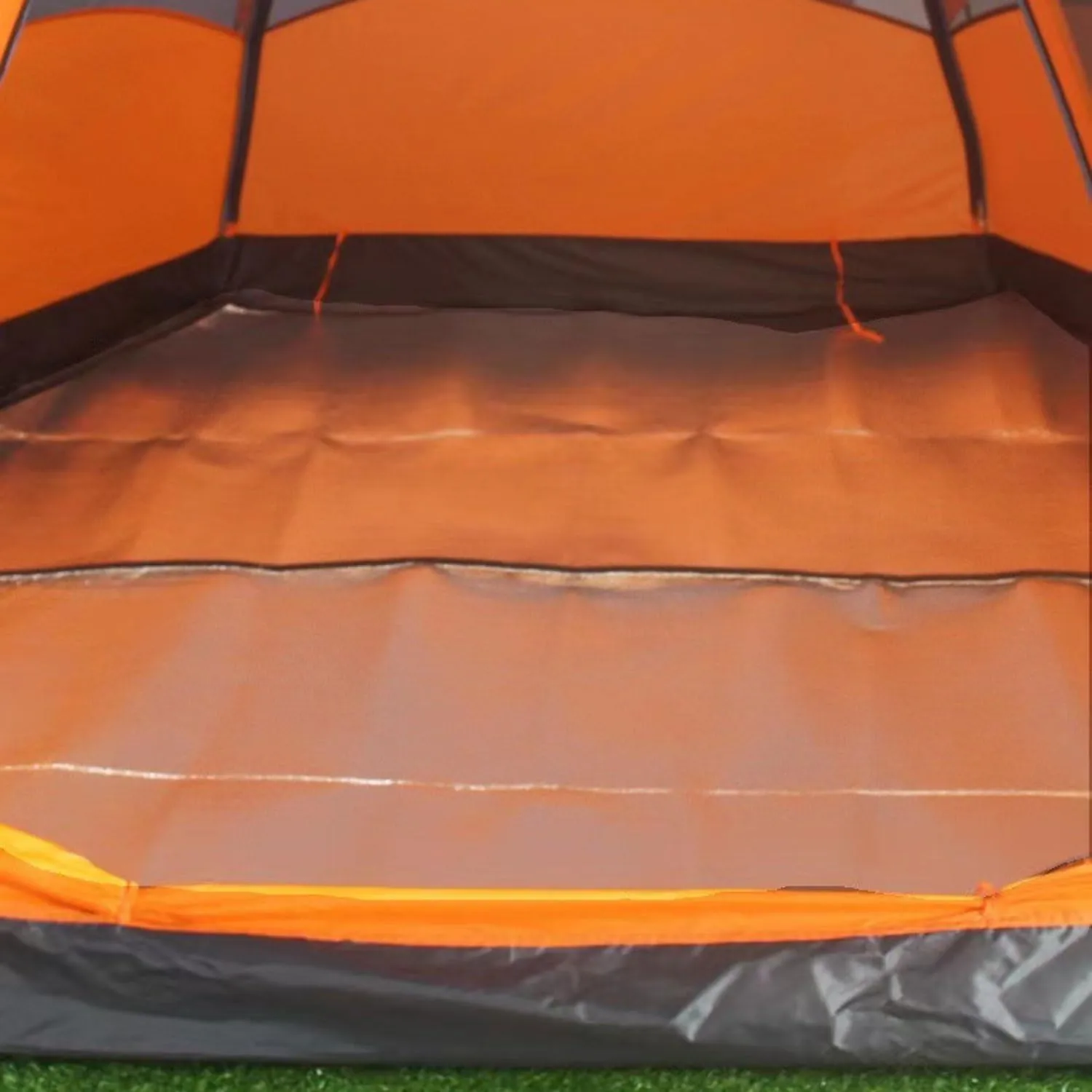 200 X 200 cm Camping Aluminum Foam Mat Foldable Double-Sided Insulating Thermal Waterproof Sleeping Mat Tent Pad Ultralight Floor Mat of Aluminum Foil