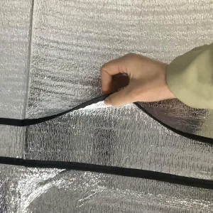 200 X 200 cm Camping Aluminum Foam Mat Foldable Double-Sided Insulating Thermal Waterproof Sleeping Mat Tent Pad Ultralight Floor Mat of Aluminum Foil