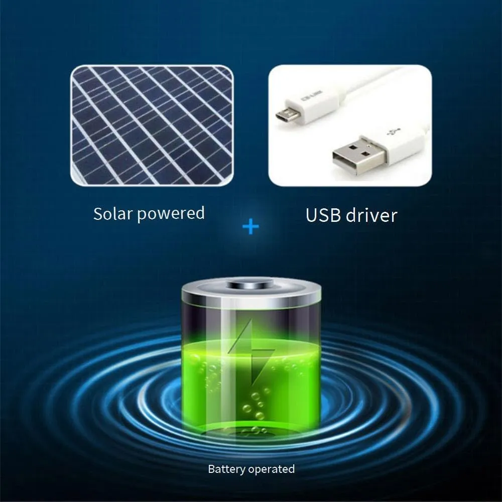 2025 New Solar Fan Hat,with 2 Solar Powered Fans,Outdoor Summer UV Hiking Camping Fishing Hat,Solar & USB Charging