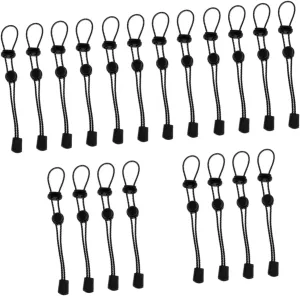 20pcs Adjustable Hiking Stick Elastic Strap Climbing Pole Lanyard for Backpack Outdoor Gear Camping Trekking and Mountaineering Accessories and