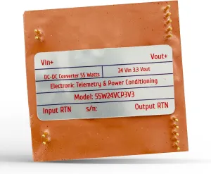 24V CP Series Power Converter – High-Efficiency 55W DC-DC Converter for Vehicle and Solar Applications - Electronic Telemetry