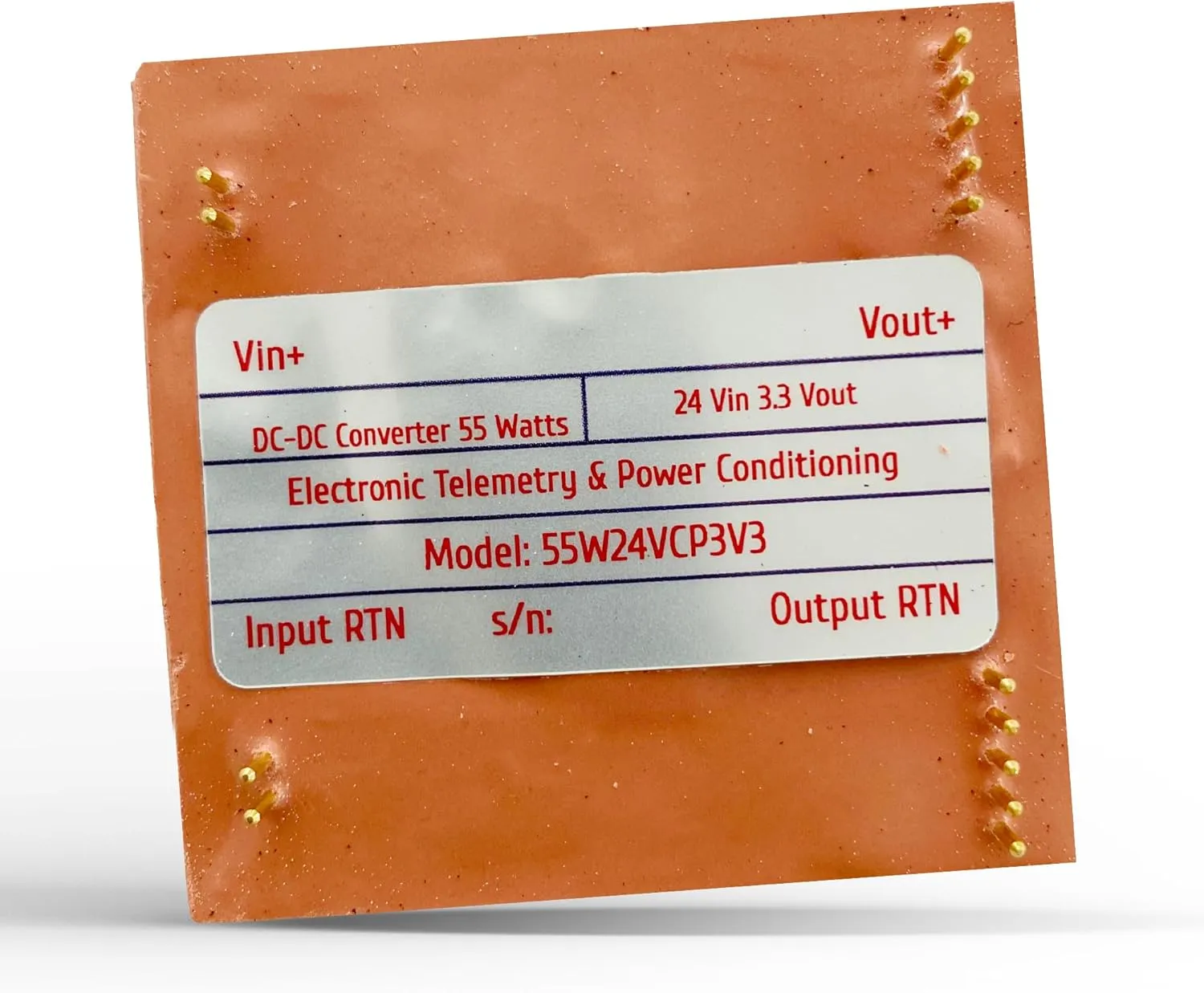 24V CP Series Power Converter – High-Efficiency 55W DC-DC Converter for Vehicle and Solar Applications - Electronic Telemetry