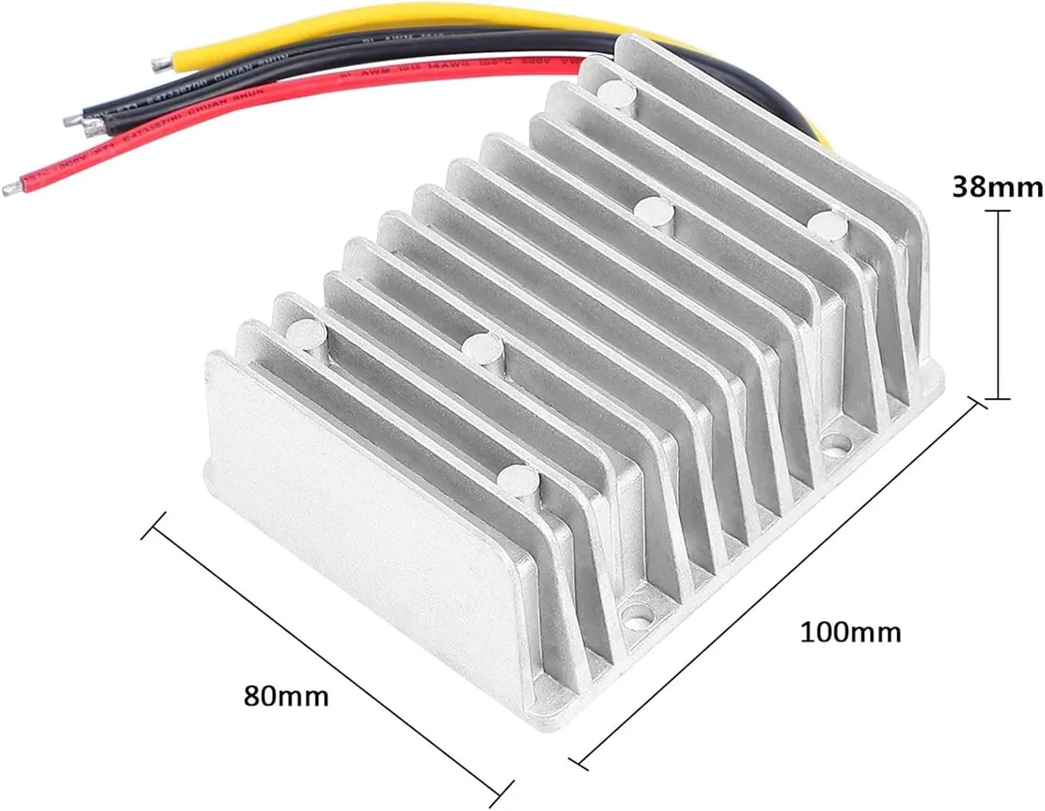 24V to 12V 13.8V 30A 40A DC DC Converter Voltage Regulator Step Down Buck Module Power Supply for LED Car Solar Boat(to 12V 40A 480W)