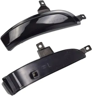 2PC Dynamic Led Side Mirror Turn Signal Light Indicator Blinker for Renault Koleos HY 2011 2012 2013 2014 2015 2016 2017 1st Gen（Yellow）