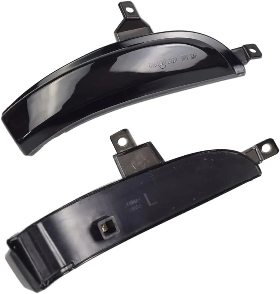 2PC Dynamic Led Side Mirror Turn Signal Light Indicator Blinker for Renault Koleos HY 2011 2012 2013 2014 2015 2016 2017 1st Gen（Yellow）