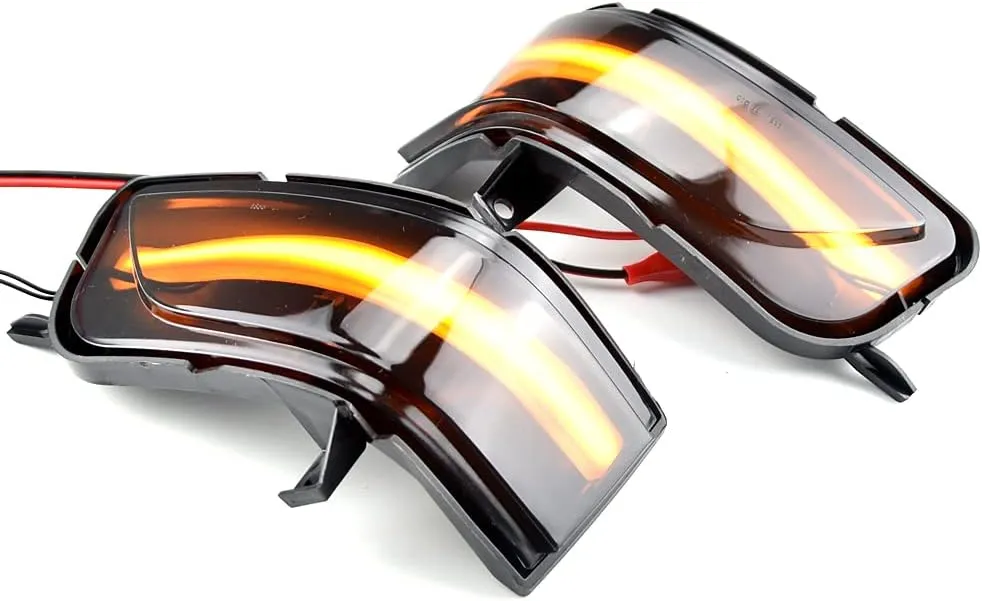 2pcs Dynamic Turn Signal LED Turn Signal Side Mirror Indicator Light Compatible with Hon-da CRV RE1 RE2 RE4 2007-2011 Cross-tour 2011-2016