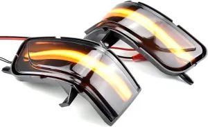 2pcs Dynamic Turn Signal LED Turn Signal Side Mirror Indicator Light Compatible with Hon-da CRV RE1 RE2 RE4 2007-2011 Cross-tour 2011-2016