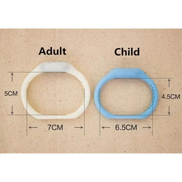 2pcs Mosquito Killer Natural Repellent Male Style Mosquito Bracelets for Adult Random Delivery
