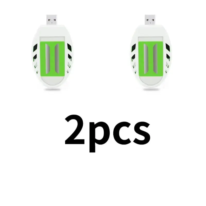 2PCS USB Mosquito Killer Bright Clean Car Mosquito Repellent Portable Electric Mosquito Coil Mosquito Killer Pest Repellent