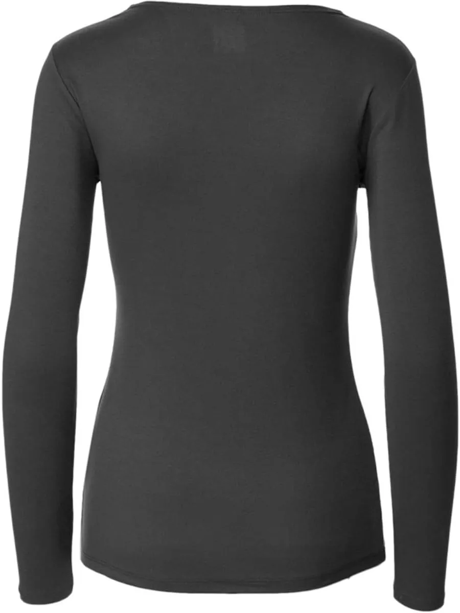 32 Degrees Heat Womens Ultra Soft Thermal Lightweight Baselayer Scoop Neck Long Sleeve Top