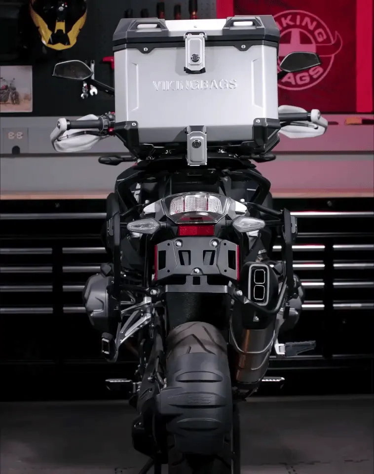 38L - Apex XL Honda CRF1100L Africa Twin/ADV Sports/ES Aluminum Top Case Silver