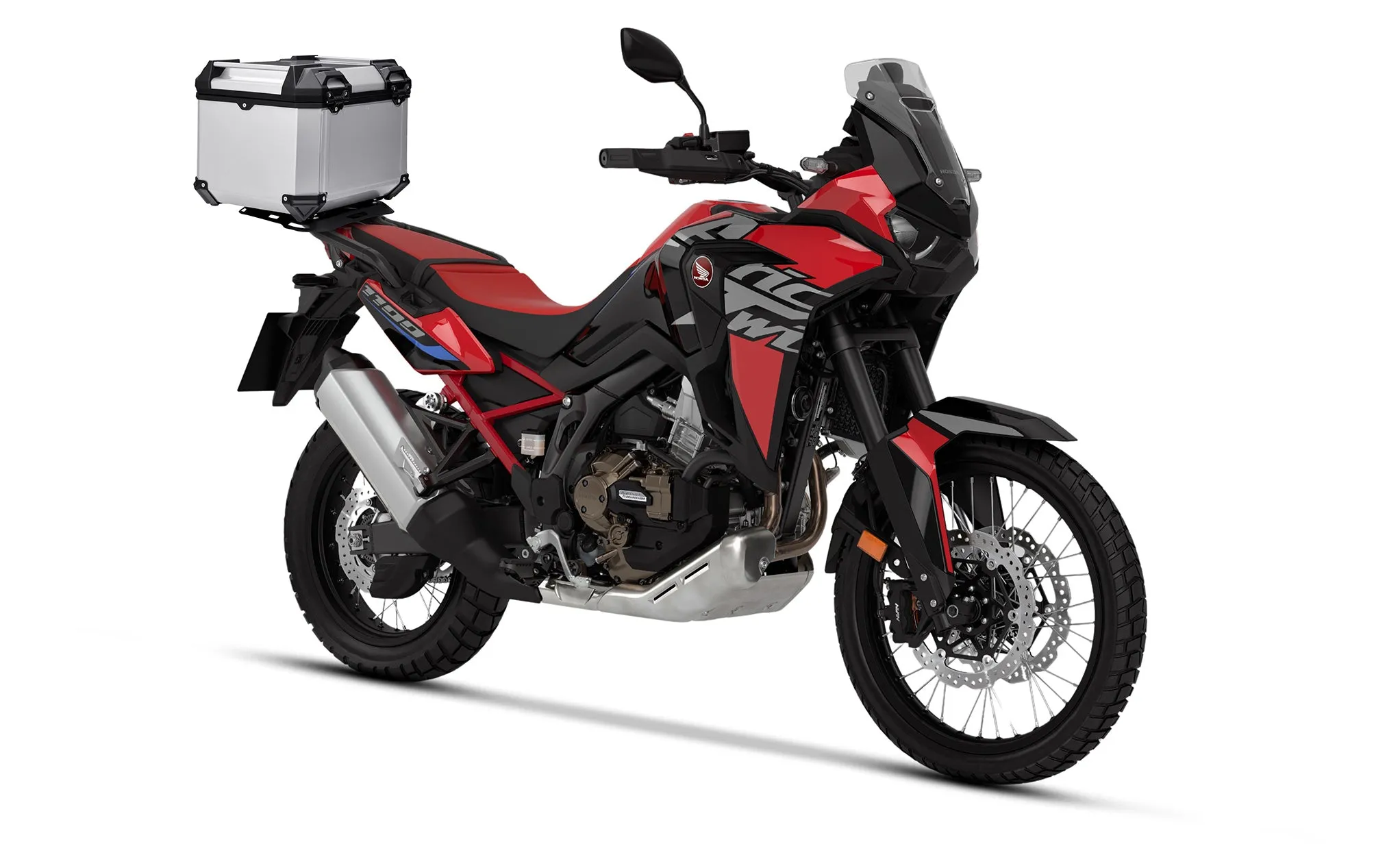 38L - Apex XL Honda CRF1100L Africa Twin/ADV Sports/ES Aluminum Top Case Silver