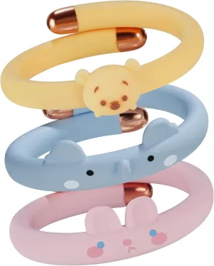 3Pack Mosquito Repellent Bracelets for Kids (Yellow, Blue, Pink)
