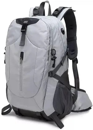40L Hiking Backpack Outdoor Mountaineering Bag Large Capacity Travel Sports Backpack(G)