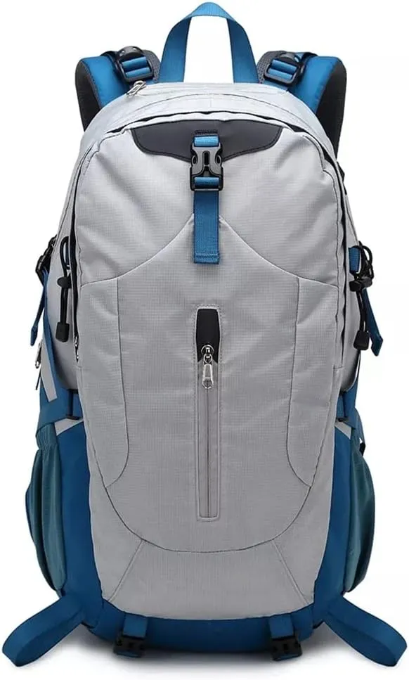 40L Hiking Backpack Outdoor Mountaineering Bag Large Capacity Travel Sports Backpack(G)