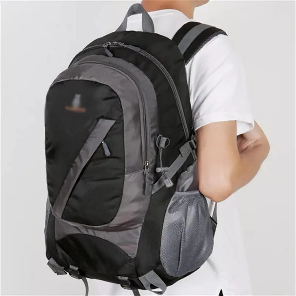 40L Outdoor Sports Backpack Travel Backpack Large Capacity Hiking Bag (A,As the picture shows)