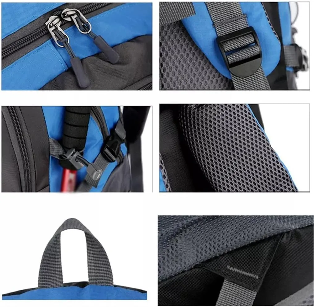 40L Outdoor Sports Backpack Travel Backpack Large Capacity Hiking Bag (A,As the picture shows)