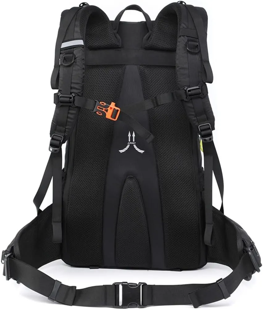 40L Sports Travel Backpack Outdoor Camping Rucksack Hiking Backpack Mountaineering Bag (D,As the picture shows)