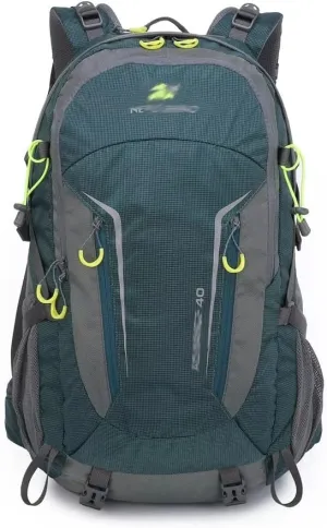 40L Sports Travel Backpack Outdoor Camping Rucksack Hiking Backpack Mountaineering Bag (D,As the picture shows)