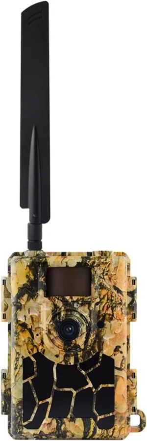 4G LTE Trail Camera 4.8CG 24MP Night Vision Infrared APP Control Waterproof Scouting Cam for Outdoor Wildlife Monitoring Hunting Field Camera (Color : U-S) (E)