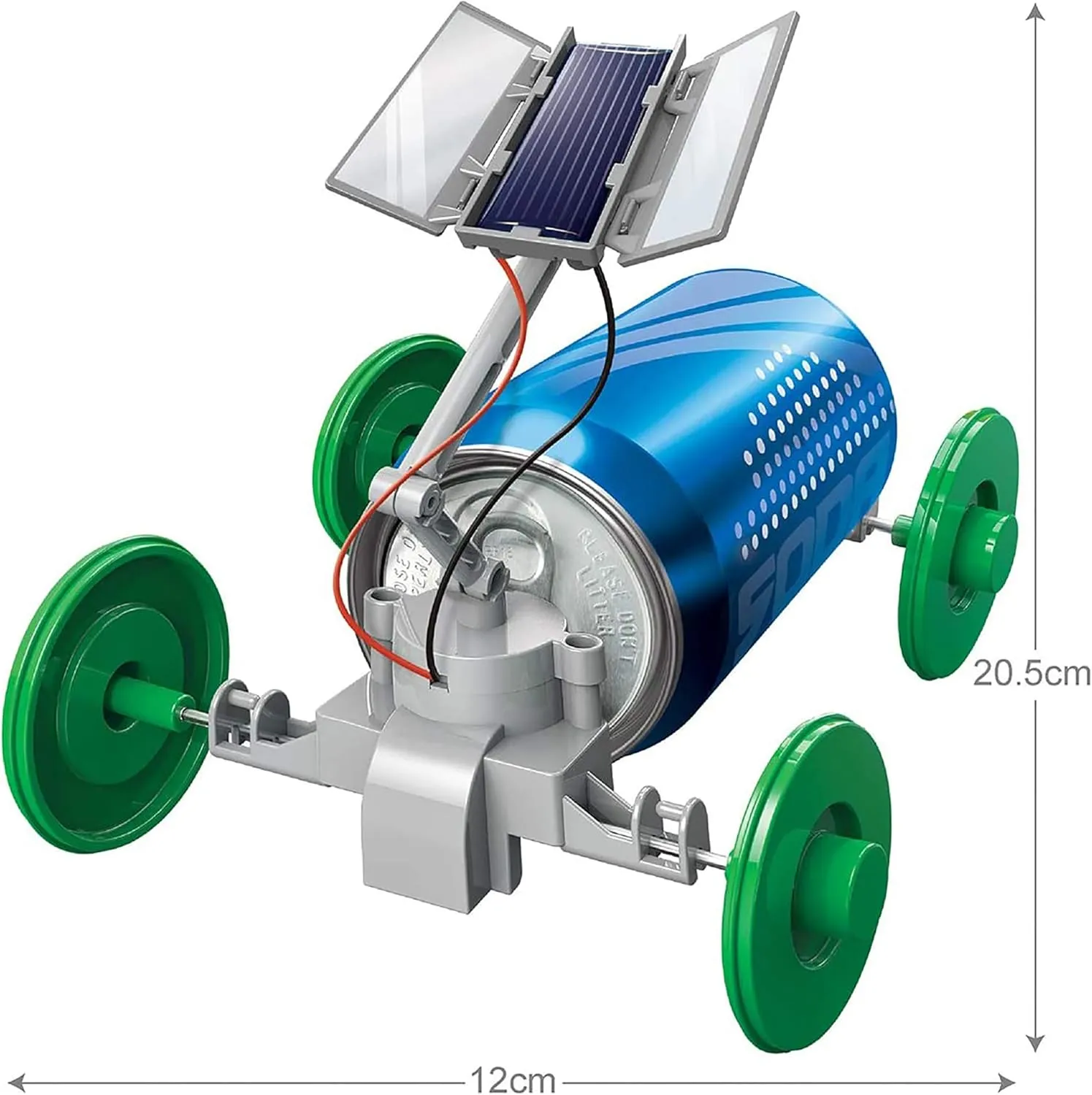 4M Green Science Solar Rover, DIY STEAM Powered Kids Science Kit, Boys & Girls Ages 5 