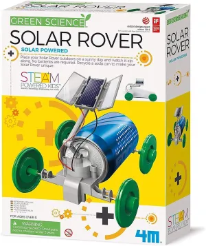 4M Green Science Solar Rover, DIY STEAM Powered Kids Science Kit, Boys & Girls Ages 5 