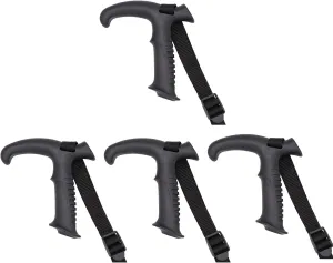 4Pcs Trekking Poles Handle Replacement Walking Cane Grip Climbing Stick Handle Comfortable Ergonomic Walking Cane Grip