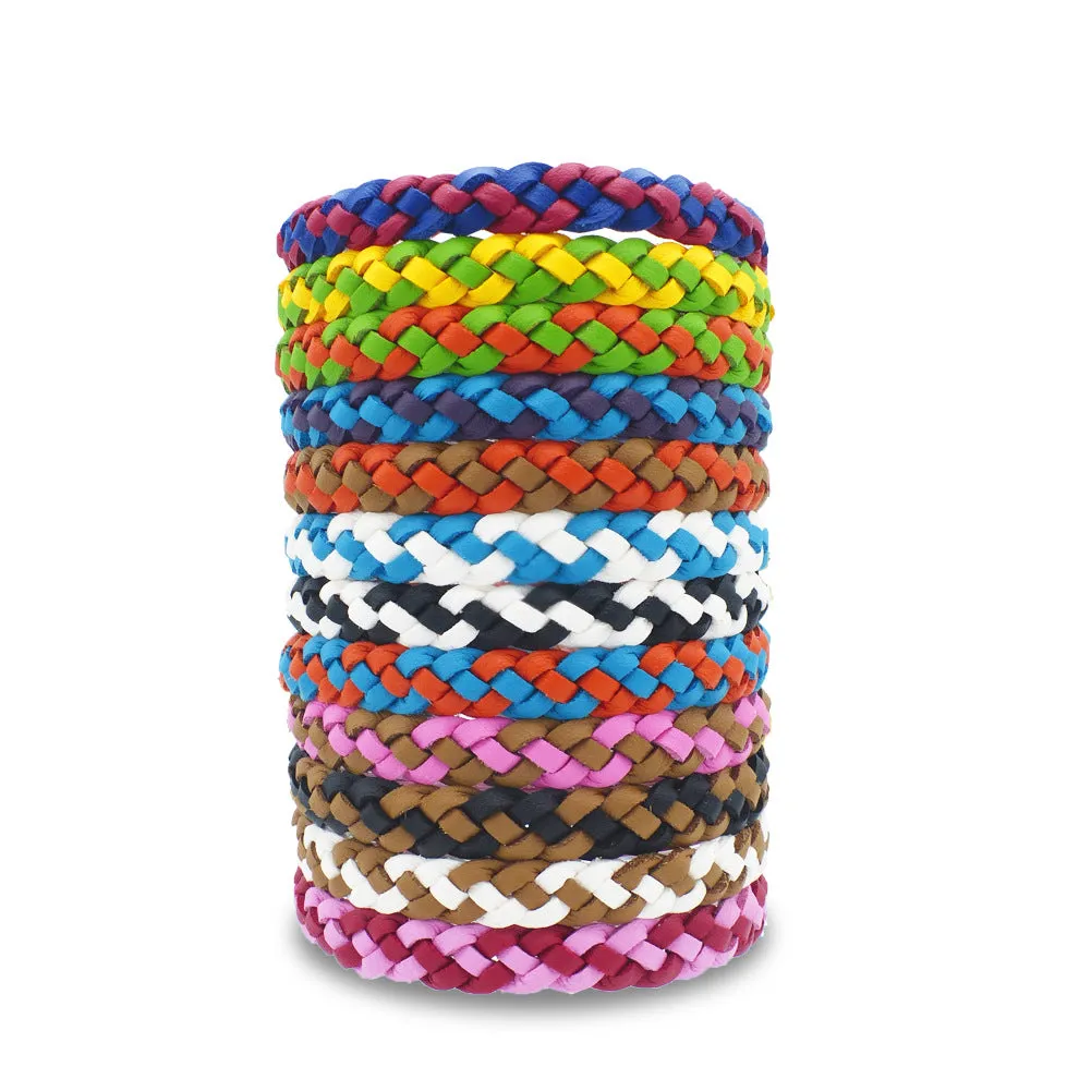 5 Pack Anti Mosquito Repellent Bracelet Wristband Natural Insect Protection Pest Rejector reject Control Bands Elderly Adults Kids