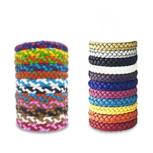 5 Pack Anti Mosquito Repellent Bracelet Wristband Natural Insect Protection Pest Rejector reject Control Bands Elderly Adults Kids