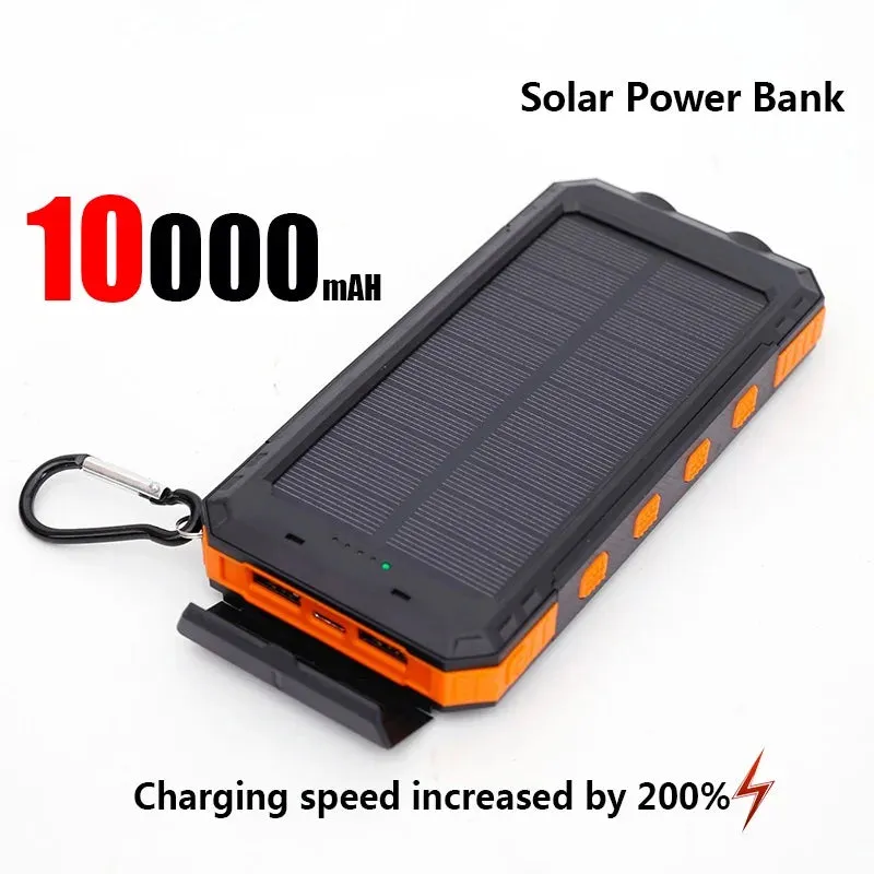 50000mAh Solar Power Bank Large Capacity